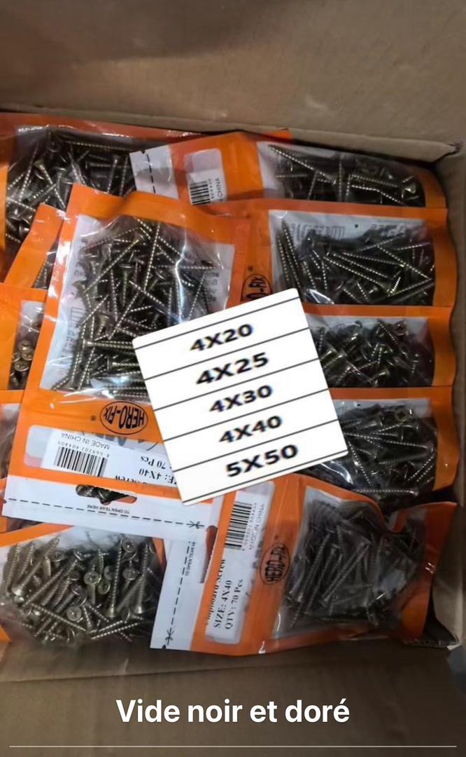 Visserie et boulonnerie